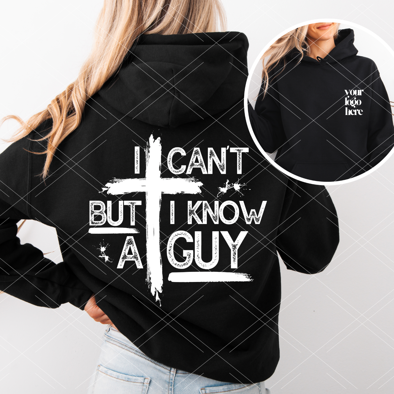 I Can't But I Know A Guy Hoodie-CUSTOM