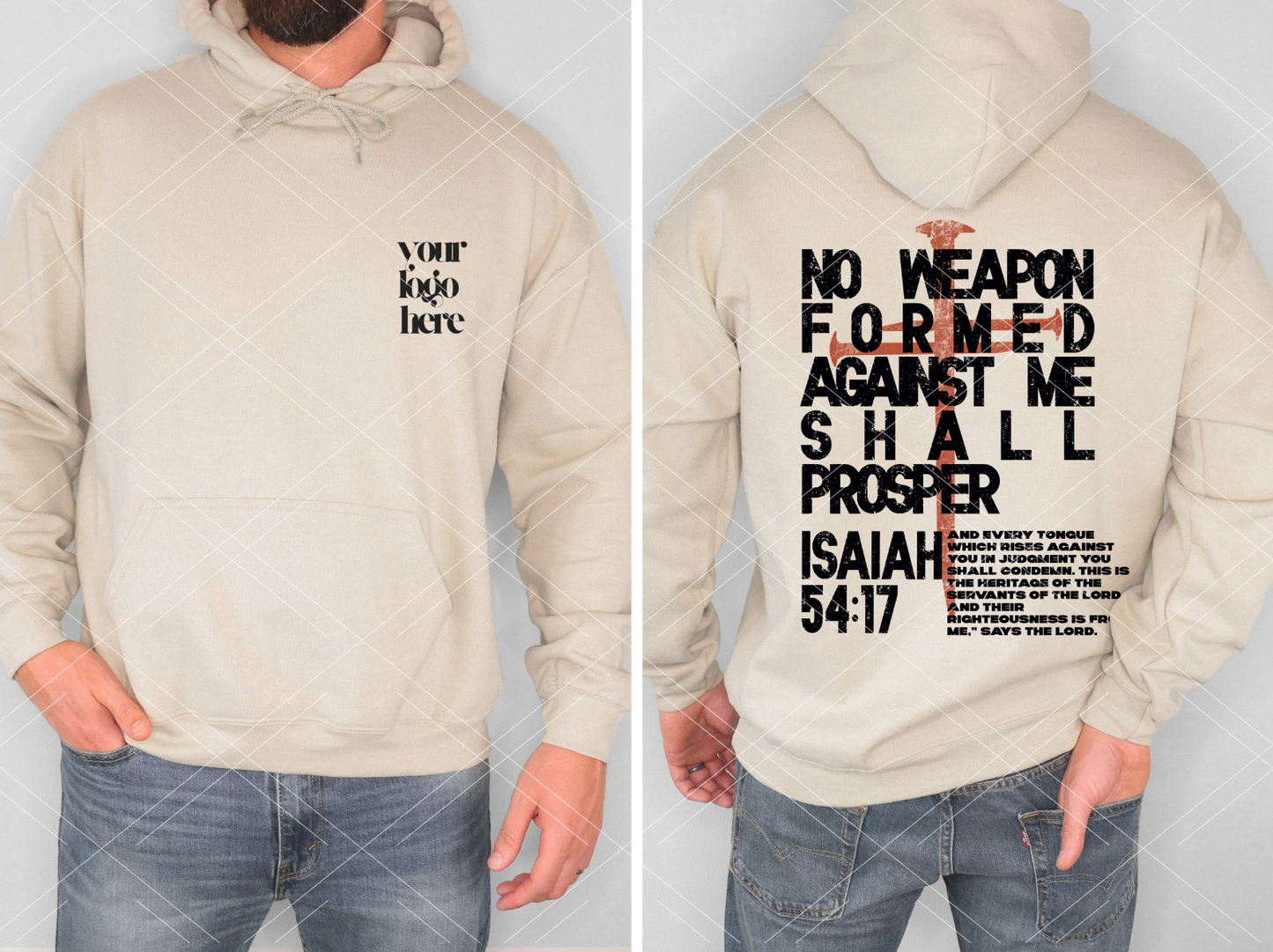 No Weapon Formed Against Me-CUSTOM