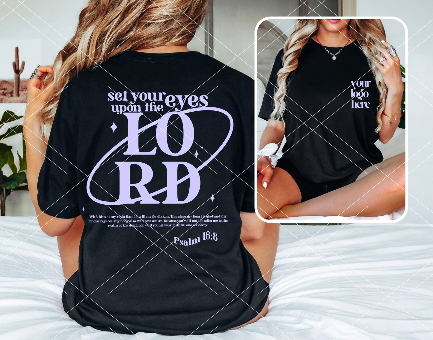 Set Your Eyes Upon The Lord-CUSTOM