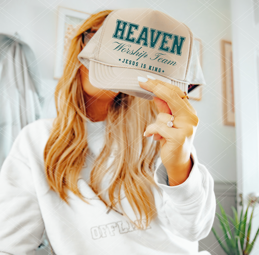 Heaven Worship Team Trucker Hat