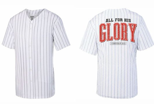 All For His Glory Baseball Jersey